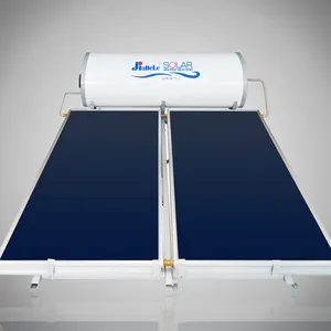 Jiadele grosir flat plate chauffe solaire 200 liter solar kolektor solar bertenaga panel pemanas air solar geyser