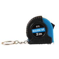 Llavero con mini cinta métrica impresa con logotipo personalizado, resistente, para decoración de fiestas, regalos, herramientas de bolsillo, venta al por mayor para tiendas y proveedores.