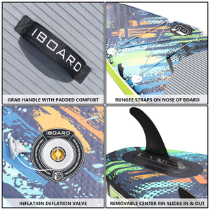 <span class=keywords><strong>Tabla</strong></span> de <span class=keywords><strong>Surf</strong></span> Inflable Unisex de <span class=keywords><strong>11</strong></span> Pulgadas, con Parte Superior Suave de PVC/EVA, Nuevo Modelo para Surfear, Fabricada en China - Product Image 5