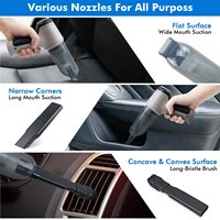 Aspirateur de voiture sans fil rechargeable haute puissance Type-C, aspirateur portable sans cordon pour voiture