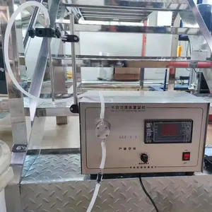 Magnetic Gear Stainless Steel Pump Filling Machine Semi Automatic Digital Commercial Bottle Water Liquid Filling Machine
