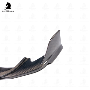 Lèvre avant en fibre de carbone de style TOS pour Toyota Supra MKV MK5 A90 2019 + - Product Image 5
