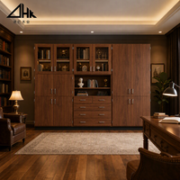 Bibliothèque modulaire moderne ZHOUPENG, grande capacité, en bois, pour la maison, le bureau ou la bibliothèque.