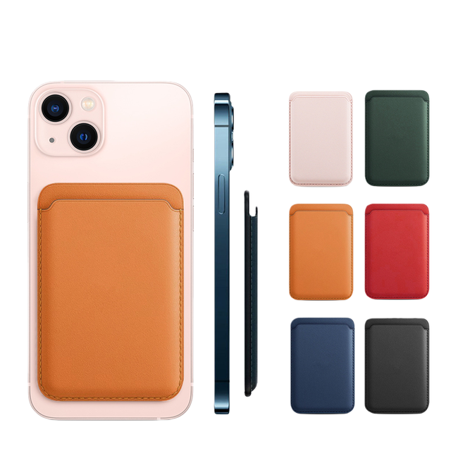 Magnetic Phone Wallet Cases Holders PU Leather Magnet Case Card Holder Wallet for iPhone 14 13