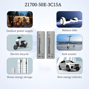 21700 3.6V 5000mah 3.7V 21700 18650 电池 可充电锂离子电池 21700 电池 21700 50E Ups电池 - Product Image 6