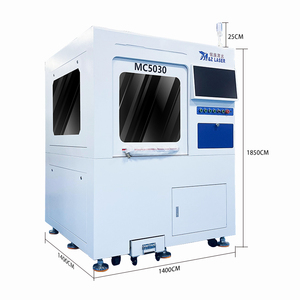 1500W 3000W Hoge Precisie 5030 Lasersnijmachine Fiber Lasersnijder Voor Sieraden Metalen Waterkoeling Ondersteunt Ai Plt Graphic