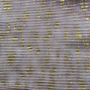 100% tessuto antirughe in tessuto plissettato tinta in poliestere dorato leggero e morbido fodera in <span class=keywords><strong>Tulle</strong></span> per bambini e ragazze in maglia a basso MOQ - Product Image 3