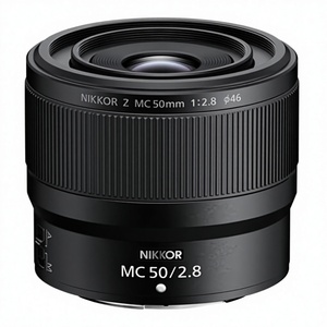 Objectif compact à focale fixe NIKKOR Z MC 50mm F/2.8 pour appareils photo hybrides de la série Z, taille de filtre 46mm, DX, fabriqué en Chine, photographie macro - Product Image 1