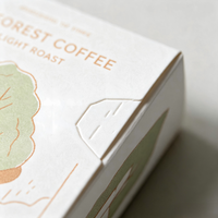 Scatola per Caffè Personalizzata Riciclabile, Scatola Pieghevole in Cartone per Chicchi di Caffè Tostato, Caffè Istantaneo, Confezione Regalo