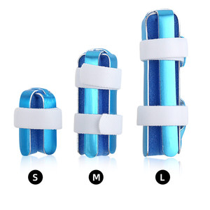 Aluminium Alloy Frog Baseball <span class=keywords><strong>Splint</strong></span> Jari Tetap Sendi Terbuka Empat Sendi Lentur Dukungan Jari Belat - Product Image 3