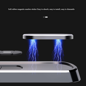 ที่ยึดในรถทนทานพร้อมป้ายหมายเลขที่จอดรถชั่วคราวบัตรโทรศัพท์ดิจิทัลที่ซ่อนอยู่สำหรับรถยนต์การเข้าถึงที่สะดวกสำหรับการ<span class=keywords><strong>โทร</strong></span>ศัพท์ - Product Image 6