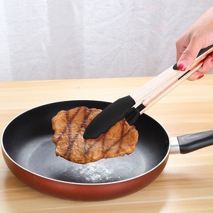 Juego de Pinzas de Cocina de Acero Inoxidable con Puntas de Silicona, Pinzas para <span class=keywords><strong>Barbacoa</strong></span> con Bloqueo, Pinzas para Servir Alimentos, <span class=keywords><strong>Utensilios</strong></span> para Asar - Product Image 4