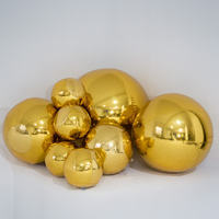 Boules miroir géantes gonflables TianYi Tech pour fêtes, mariages et événements, grandes sphères brillantes en PVC