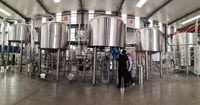 Equipo de Cervecería Comercial de la Marca Tonsen, Cervecería Nano de 500L, 1000L, 1500L, 2000L, 2500L y 300L