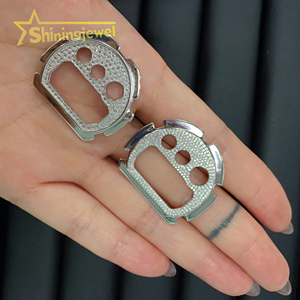 Cadran intérieur serti de pierres pour montre DW6900 GM6900, lunette entièrement sertie de pierres, boîtier de montre personnalisé serti de pierres, bracelet Hip Hop - Product Image 4