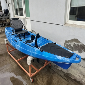 Kayak à pédales WOLANG, bateau en LLDPE rotomoulé, multi-usages <span class=keywords><strong>pour</strong></span> la pêche, le surf, la navigation - Product Image 3