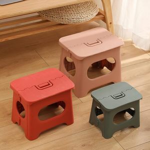 Heavy Duty Folding <b>Stool</b> Large Plastic Step <b>Stool</b> for Adults 90kg Capacity Non-slip Collapsible Chair for Home Kitchen <b>Garden</b> - Product Image 4