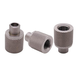 自動車エンジン用CNCOEMカスタムステンレス鋼亜鉛メッキM4M5めねじ刻みナット - Product Image 1