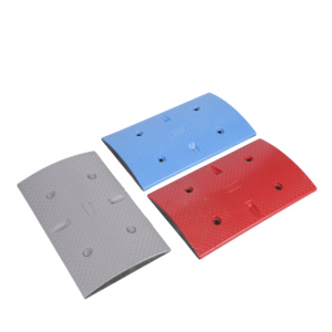 מעצור מהירות איכותי חיצוני עמיד למים מגומי תעשייתי לבטיחות בדרכים אדום ושחור מז'ג'יאנג - Product Image 6