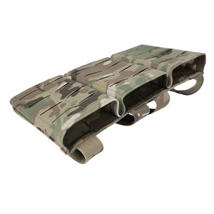 Étuis tactiques triples légers en nylon camouflage Emersongear pour chargeurs 5.56, pochettes de tir à dégagement rapide - Product Image 3