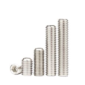 High Strength DIN 916304/316 Stainless Steel Hex Socket Cup Point <strong>Set</strong> <strong>Screws</strong> Headless Grub <strong>Screws</strong> M1.6 to M16 Stop <strong>Screws</strong> - Product Image 4