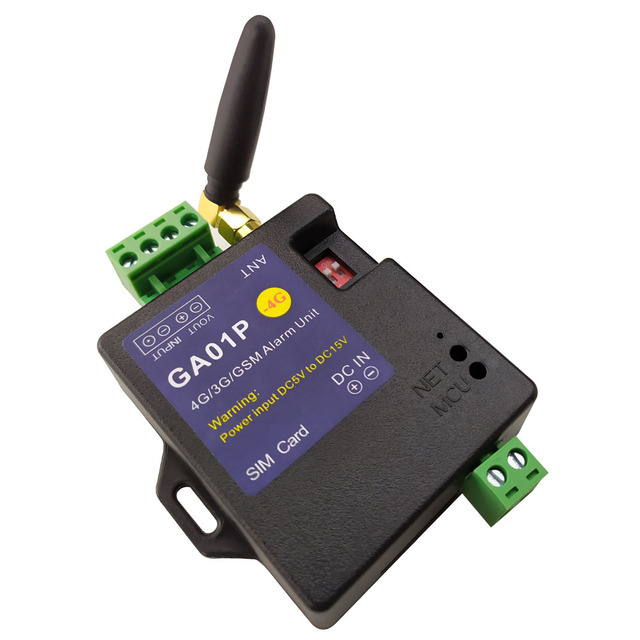 4G/3G New GA01P Minil GSM Alarm Systems SMS Alarms Security System Rechargeable Module for Power Failure Alert