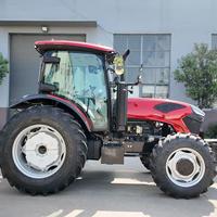 Nuevo Modelo de Tractor de Servicio Pesado de 160HP con Tracción 4x4 y Transmisión por Engranajes, con Motor y Bomba Compatibles con Grandes Implementos Agrícolas para Uso Agrícola