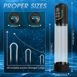 Elektrische <span class=keywords><strong>Penis</strong></span> pumpe Sexspielzeug für Männer <span class=keywords><strong>USB</strong></span>-Aufladung Automatischer <span class=keywords><strong>Penis</strong></span> Extender Vakuumpumpe <span class=keywords><strong>Penis</strong></span> vergrößerung Erektion Männlicher Mastur bator - Product Image 6