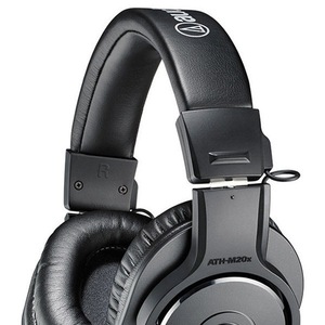 Casque audio circum-auriculaire Audio Technica ATH M20X, monitoring professionnel, dynamique, noir - Product Image 3