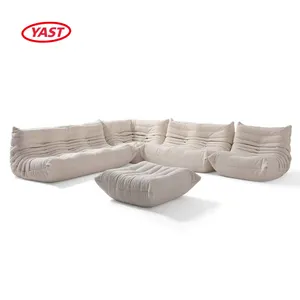 YASITE oturma odası Modern Lign Roset 3 koltuk beyaz gitmek kanepe karo köşesi satış