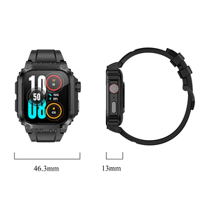 Reloj Inteligente GPS LG101 con Pantalla de 1.83 Pulgadas, Batería de 410 mAh, Monitor de Salud Deportivo, Llamadas Bluetooth, Frecuencia Cardíaca, Resistente al Agua IP68, Calendario Metálico - Product Image 6