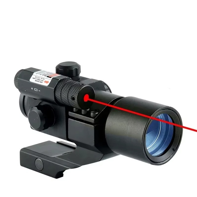 Red/Green Dot Sight with Adjustable Brightness Laser Tactical Optical Sight for Outdoor Sports and Hunting Accessory
