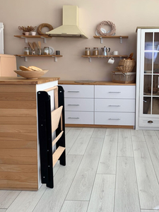 เก้าอี้ไม้แบบขั้นบันไดพับได้สำหรับบ้านไร่ที่ทันสมัย - Product Image 3