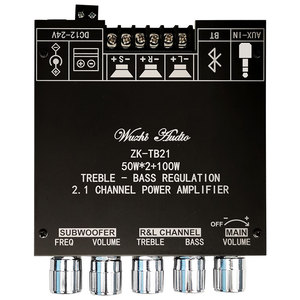 TB21 Atualizado App Modelo 2.1 Canal para <span class=keywords><strong>Bluetooth</strong></span> Módulo Amplificador De Potência Digital High Low Tone Super <span class=keywords><strong>Subwoofer</strong></span> Eletrônico - Product Image 5