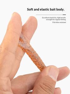 Leurres souples artificiels pour la pêche, leurres <span class=keywords><strong>minnow</strong></span> en PVC, appâts pour thon, leurres de jigging pour carpes, barres, perches, rivières, lacs, ruisseaux, avec hameçons - Product Image 6