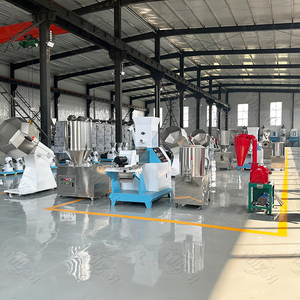 Công suất khác nhau nổi cá Thức ăn viên máy đùn dây chuyền sản xuất thức ăn vật nuôi - Product Image 4