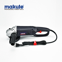 Meuleuse d'angle électrique professionnelle MAKUTE air Stand 180MM, filaire, rechargeable, pierre, AG018-A