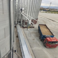 Sistema di Silos per Grano e Mais di Grande Capacità Zincato