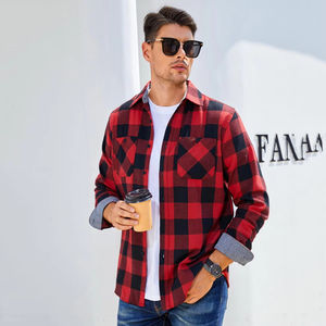 Chemise à manches longues décontractée pour homme sur mesure de qualité professionnelle, taille plus, polyvalente, à porter au quotidien, sans <span class=keywords><strong>repassage</strong></span>, chemises pour homme de haute qualité - Product Image 5