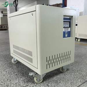 Régulateur de tension automatique servo 15kVA 220V transformateur de courant alternatif triphasé 380V bobine avec interrupteur de dérivation - Product Image 5