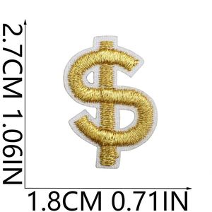 Parches Bordados Termoadhesivos 3D DIY Hechos a Mano, Lindos Adornos para Ropa y Sombreros, Notas Musicales, Lazos, Números 0-9, Fieltro No Tejido - Product Image 2