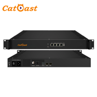 Modulador Multiprotocolo IP a RF DVB-C DVB-T ATSC ISDB-T con Construcción Metálica Compatible con UDP/RTP/RTSP/HLS/HTTP/SRT