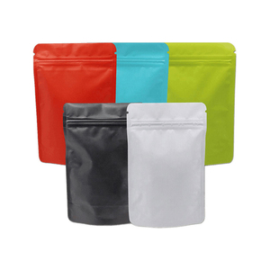 Free sample custom printed resealable mylar ziplock food storage bags zip lock rectangular mylar bags