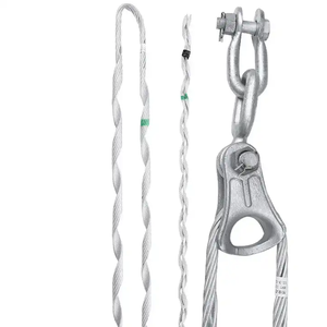 สายเคเบิล Adss ชุดอุปกรณ์เสริมแรงตึงแบบสําเร็จรูปด้ามจับคนตาย แคลมป์ตึงแบบบิด - Product Image 1