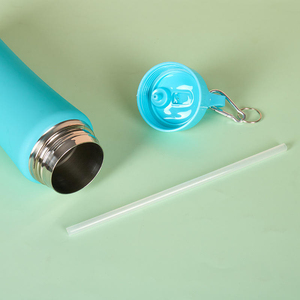 BORGE <strong>Hot</strong> Sell Double Wall Wide Mouth Stainless Steel Insulated Outdoor Water <strong>Drinking</strong> Bottle Thermal <strong>Flask</strong> With Handle - Product Image 3