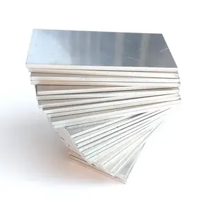 Silver Aluminum Plates Metal Fabrication Polished Mirror Aluminum Alloy Sheet 1000 series Supplier