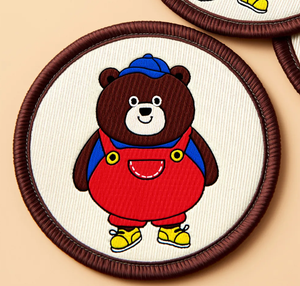 High Quality Custom Embroidery Garment <b>Badge</b> Iron on Woven Clothes Patches for Clothing - Product Image 3