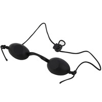 Lunettes de bronzage en silicone Lunettes de protection pour la protection infrarouge des yeux dans les lits de bronzage