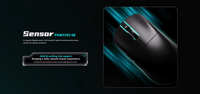 Souris de jeu VXE Dragonfly R1 SE+ Tri-Mode, capteur PAW3395, 26000 DPI, ultra-légère, 2.4G, rechargeable par USB-C