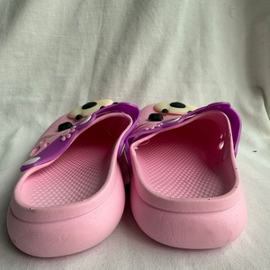 Pantofole Rosa con Stampa Animalier e Design a Zampa, Taglia 32-33, Suola Imbottita in EVA, Adatte per Tutte le Stagioni - Product Image 3